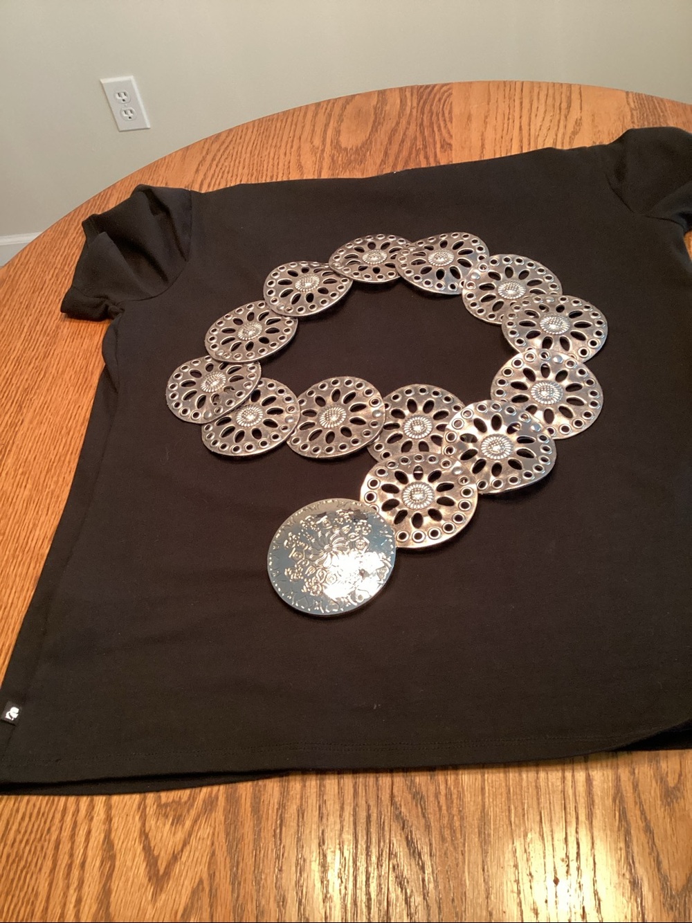 Silver Concho Statement Belt